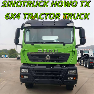 Tête de tracteur SINOTRUK HOWO TX 6X4 pour les entreprises de transport, options multiples de quincaillages, <span class=keywords><strong>d</strong></span>élai de livraison court - Product Image 1