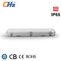 Luminaire linéaire LED CHZ Tri-proof IP65 600mm/1200mm/1500mm pour usage commercial et bureautique, économie d'énergie