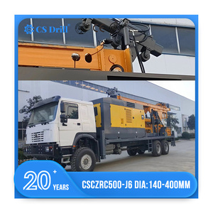 호워 6x4 차량 탑재 RC500 드릴 CSDRILL CSRC500-J6 6m 드릴 파이프 153KW 커민스 엔진 - Product Image 3
