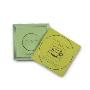 Factory Price Tea Sachet Own Design Foil Lining Custom Tea Powder 3 Side Sealed Bags Vitamin Capsule Pouches