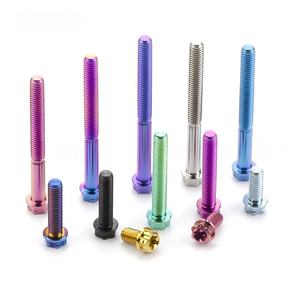 Pernos de Aleación de Titanio para Motocicleta, Pernos Torx Internos Decorativos con Brida, Tornillos M6*10/15/20/25/30/40-100, Accesorios para Moto - Product Image 5