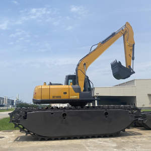 Excavadora Anfibia 16T XE160SL Montada en Pontones de Largo Alcance para Dragado de Lagos, Protección de Taludes y Eliminación de Vegetación Acuática - Product Image 1