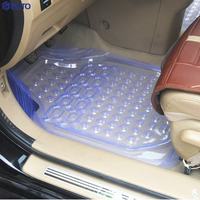 Luxuriöse Transparente PVC 3D Auto-Fußmatten Allwetter Wasserdicht Rutschfest Komplettset Großhandel Innenausstattung Zubehör