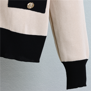 Nuovo Completo Autunnale Elegante da Donna alla Moda con Maniche Lunghe, Maglione e Pantaloni Lavorati a <span class=keywords><strong>Maglia</strong></span>, Set Due Pezzi di Abbigliamento Femminile - Product Image 5