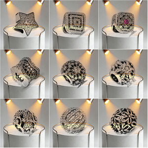 Joyería DIY de Plata <span class=keywords><strong>S925</strong></span> de Alta Calidad al por Mayor con Logo, Perlas, Incrustaciones de Crisantemo y Diseño de Copo de Nieve en Forma de Árbol para Mujer - Product Image 4