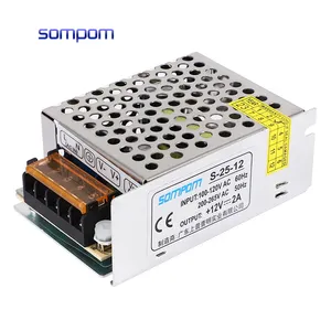 Vente en gros 110V 220V AC à DC Transformateur 12V 2A 24W Alimentation à découpage pour alimentation à bande LED 12V