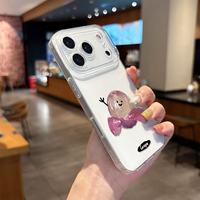 Coque pour iPhone 17 Pro Max, nouvelle coque de téléphone transparente, fraîche et mignonne, anti-chute