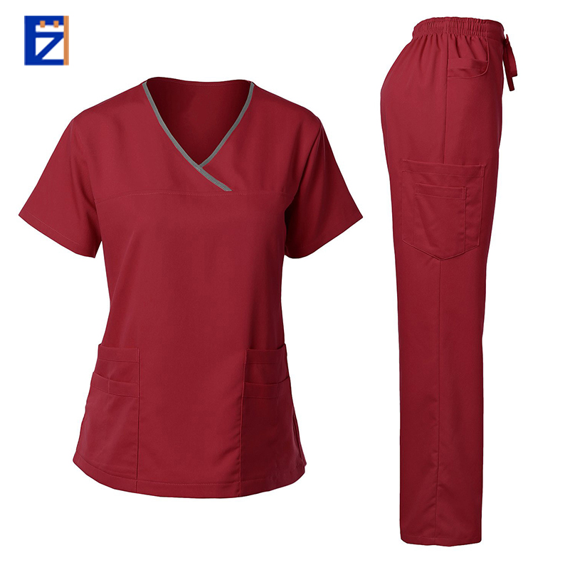 Chinese Sexy Sets Medical Scrub for Tall Girls Men Pictures of Sexy Dress  Scrubs Women Nurse Hospital Uniforms