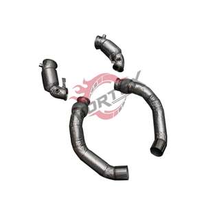 Tubo de Escape sin Catalizador Vortex de Acero Inoxidable 304 para BMW M5 F90 4.4T V8 2018–2024 Requiere Ajuste de ECU - Product Image 3