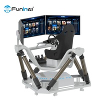 Simulateur de course F1, chaise de jeu d'arcade, machine de course VR 9D, voiture de course d'intérieur