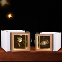 Cube de cristal K9, rectangle vierge, cadeau créatif pour la Journée des enfants, veilleuse en cristal gravée au laser pour la décoration de table