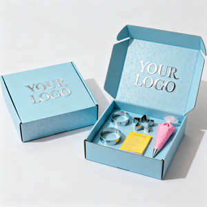 Cajas rígidas ecológicas con logotipo personalizado con asa para velas y envío de cosméticos Embalaje de cartón corrugado Diseño plegable - Product Image 3