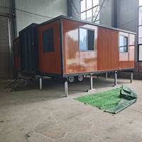 Maison préfabriquée moderne en conteneur, villa portable en acier, maison modulaire à deux chambres