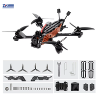 Drone FPV GEPRC Vapor-D5 O4 Pro Mini, en plastique léger, UAV, longue durée de vol, 4K HD, télécommande, châssis de drone FPV
