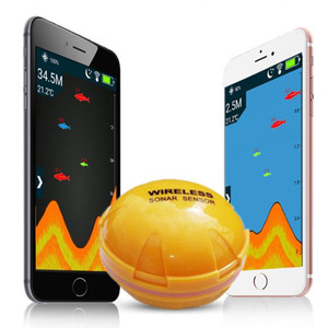 Détecteur De Poissons Sonar Sans Fil 200m - Rechargeable Pour Pêche Au Bateau/appât
