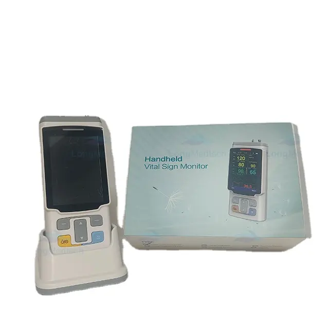 Máquina veterinária para sala de cirurgia de animais, instrumento médico portátil PC100SV, oxímetro de pulso para animais