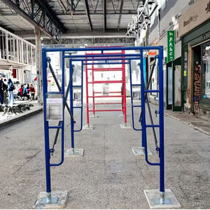 Tuyệt vời nóng bán 5'x6'4' đi bộ qua khung giàn giáo cho Bắc Mỹ xây dựng thang & giàn giáo bộ phận - Product Image 6