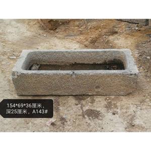 Jardin En Pierre Antique Creux Jardinières - Product Image 3