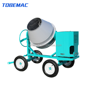 Bétonnière mobile de haute qualité 350L 400L, entretien facile, petites bétonnières à essence et diesel 6HP - Product Image 1