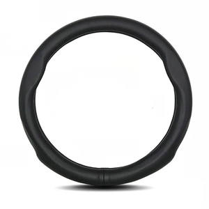 Accesorios de coche cubierta de <span class=keywords><strong>volante</strong></span> Universal con agujas para Opel BMW Benz Hyundai Kia Ford VW Skoda marrón <span class=keywords><strong>tipo</strong></span> <span class=keywords><strong>D</strong></span> cuero - Product Image 4