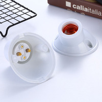 Culot à vis E27 Support de lampe Type de suspension Culot d'ampoule