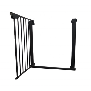 Barrière de sécurité pour bébé extra large et facile à utiliser, clôture en métal, barrière pour animaux domestiques, chiots, barrière pour escaliers et cuisine, barrière de sécurité pour enfants - Product Image 4