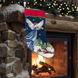 Chaussettes <span class=keywords><strong>de</strong></span> Noël musicales monogrammes 2025, chaussettes décoratives avec fonction <span class=keywords><strong>musicale</strong></span> - Product Image 1