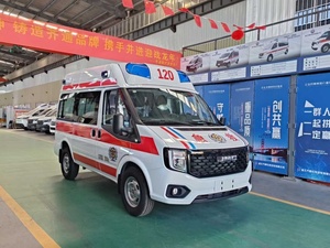 Nueva Ambulancia Diésel Manual JMC 2.0T Versión Básica con Camilla y Kit Médico para Transporte de Pacientes y Rescate de Emergencia, 3-8m de Longitud, Euro - Product Image 2