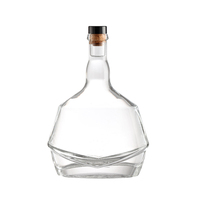 70cl Cognac XO Bouteille En Verre Avec Bouchon 500ml,700ml,750ml,1000ml Liqueur Emballage Whisky, Vodka, Brandy, Tequila, Gin, Rhum et Vin