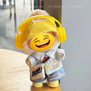 Muñecos de juguete de PVC de dibujos animados Rabubu 3.0, lindos, de alta energía, de las generaciones Uno, Dos y Tres, Labuibui, con vestido frontal y sombrero de pescador, escala 1:10 - Product Image 2