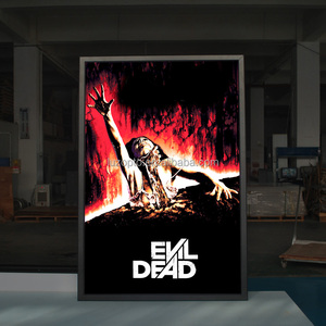 Cadre d'affiche de film rétro-éclairé par LED A1-A4 avec cadre de boîte à lumière lumineuse et support de panneau d'affichage pour annonces, prospectus et restaurant - Product Image 3