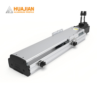 Módulo Lineal de Aluminio de Alta Precisión, Actuador Lineal Accionado por Tornillo de Bolas, Etapa Lineal Personalizable para Automatización Industrial