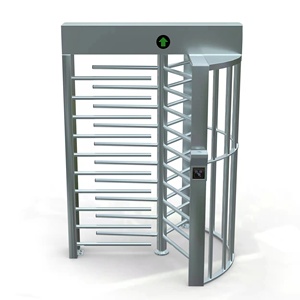 Portillon tournant à hauteur complète |   Carte IC et reconnaissance faciale |   Acier inoxydable IP55 sans balais |   Fabrication directe d'usine OEM - Product Image 1