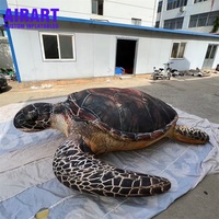 Modèle de tortue de mer géante gonflable de 4 m pour aquarium et parc marin, ballon animal marin