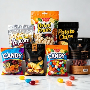 Bolsas de Polietileno al por Mayor, Resistentes a la Humedad, Impresas en Huecograbado, con Sellado Trasero, para Almacenamiento y Envío de Palomitas Crujientes y Papas Fritas - Product Image 4