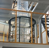 Machine de soufflage de film LDPE HDPE LLDPE à haute et basse pression automatique monocouche à prix d'usine 30-70 kg/h Haut rendement