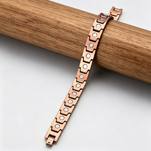 <span class=keywords><strong>Bracciale</strong></span> Magnetico in Rame <span class=keywords><strong>con</strong></span> Magneti Completi, Gioielli Terapeutici per la Salute, Braccialetti Charm alla Moda - Product Image 4