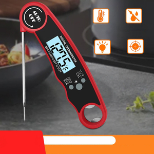 Độ chính xác cao thép không gỉ không thấm nước hộ gia đình nhà bếp nhiệt kế, ngoài trời BBQ nướng bánh bếp Nhiệt kế kỹ thuật số - Product Image 3