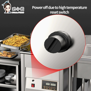 40Lデジタルディスプレイ業務用電気フライヤー110V/220V食品グレードステンレス鋼タイマー付きフライドポテトチキンファーストフード用 - Product Image 3