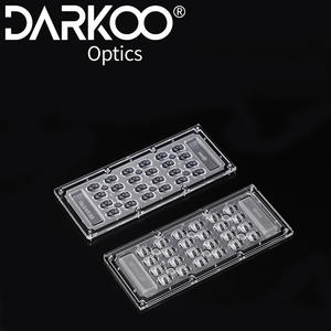 173x71mm 야외 하이 스퀘어 12 터널 Smd 사용자 정의 교체 수직 Type3 모델 광학 가로등 렌즈 - Product Image 3