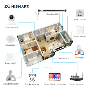 Kit Completo de Hogar Inteligente para Apartamentos y Hoteles, Dispositivos WiFi Tuya Smart Home, ZM-HA Smart Home Hotel ZM-HA - Product Image 1