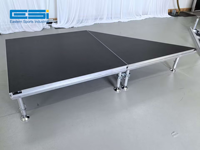 ESI GT-stage plate-forme de pont réglable 4 pieds plate-forme de scène simple en aluminium location d'événement
