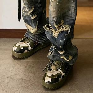 Chaussures de marche décontractées de marque Trainer maxi, chaussures de luxe tendance streetwear, style basket-ball, chaussures de sport pour hommes, chaussures de course - Product Image 2