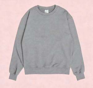 เสื้อสเวตเชิ้ตแฟชั่นสตรีทแวร์ ผ้าคอตตอนหนานุ่ม 3 ชั้น เทอร์รี่ อุ่นสบายสำหรับฤดูหนาว สไตล์เกาหลี คอกลม ทนทาน ถักทออย่างดี - Product Image 1