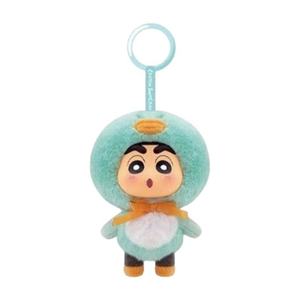 Authentique Série <span class=keywords><strong>Q</strong></span> Meng Meng Boîte Mystère Décoration Tendance Porte-clés en Peluche avec Visage en Vinyle Pendentif Mignon - Product Image 5