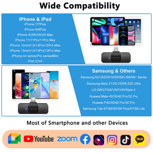 Профессиональный беспроводной мини-микрофон BOYA BY-V по низкой цене для IPhone IPad Android - Product Image 5