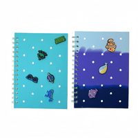 Carnet A5 avec breloques en PVC pour l'école, les enfants, le bureau, promotionnel, personnalisable