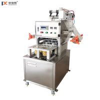 KIS680 Automatische vertikale Popcorn-Becher-Versiegelung maschine mit Datums druck 220V/110V Einfach für das Kino zu bedienen