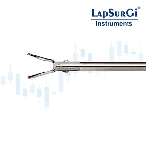 Medical Reusable Bipolar Coagulation <strong>Forceps</strong> 3mm / 5mm, Laparoscopic Maryland <strong>Forceps</strong> 330mm - Product Image 2