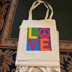 Wholesale Lifestyle Bolsas De Tela Eco-friendly Custom Natural Canvas Tote Bags with Korean Zipper - Product Image 6